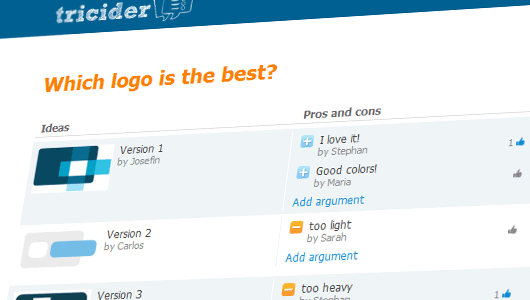 Example: Which logo is the best?